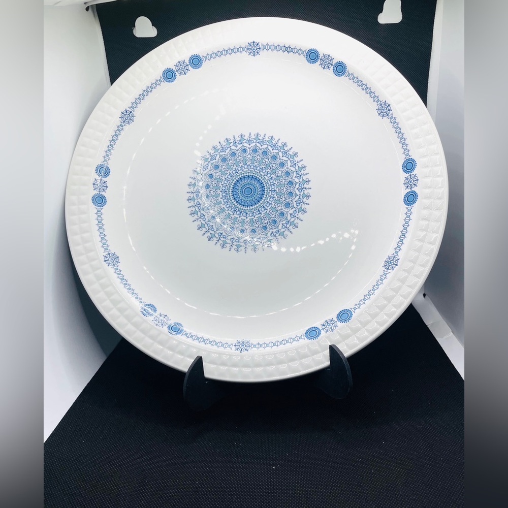 Vtge Pontesa Ironstone Castillian Collection Serving Platter Granada Spain 12.5"
